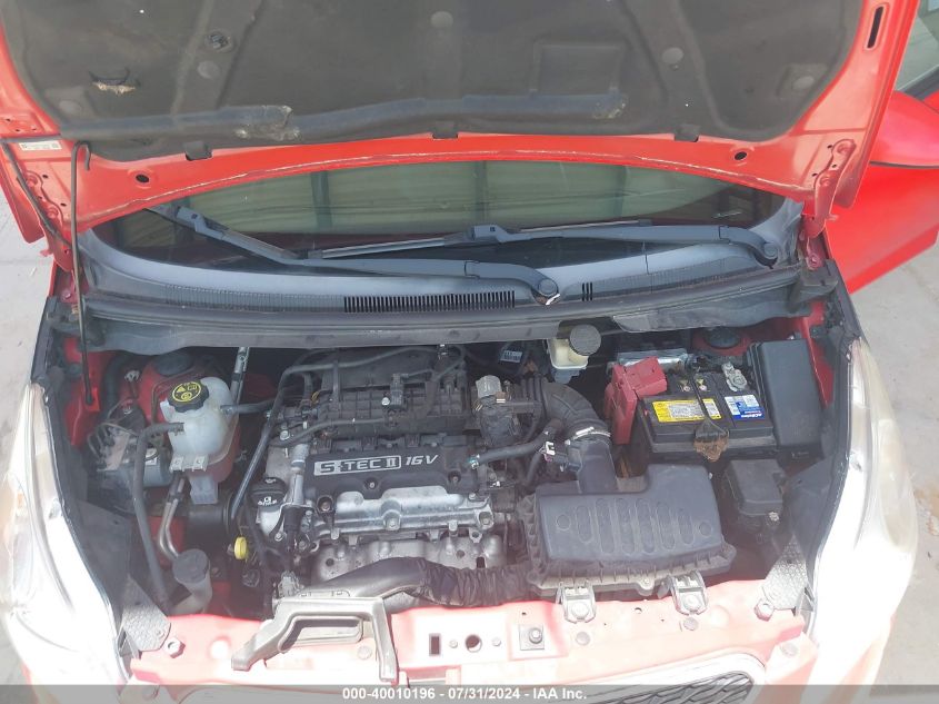 2015 Chevrolet Spark 1Lt Cvt VIN: KL8CD6S97FC732481 Lot: 40010196