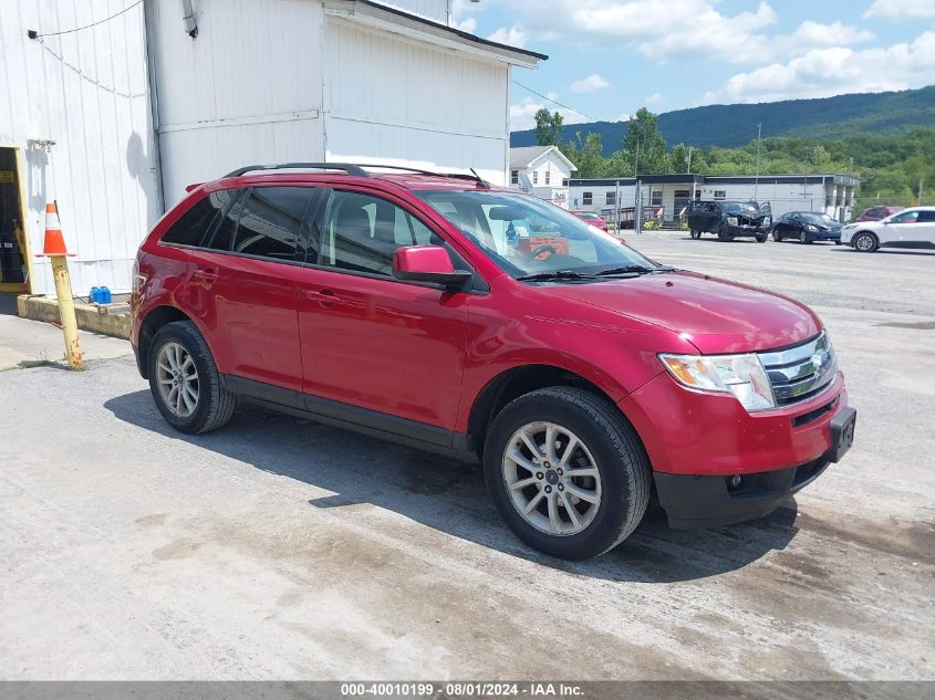 2007 Ford Edge Sel VIN: 2FMDK38C97BB29158 Lot: 40010199