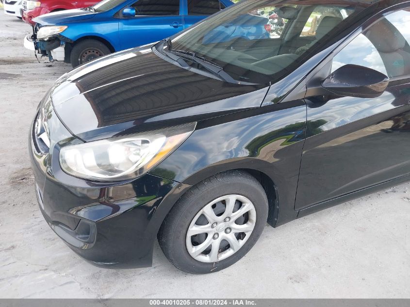 2012 Hyundai Accent Gs VIN: KMHCT5AE4CU048024 Lot: 40010205