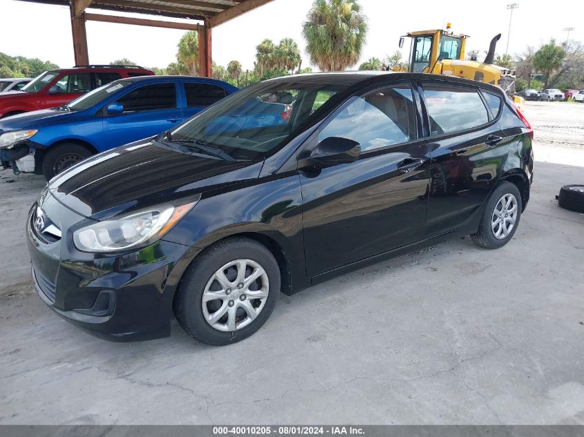 2012 HYUNDAI ACCENT VIN: JM1BN1L74H1108894