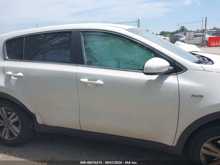 VIN KNDPMCAC8J7324710 2018 KIA SPORTAGE LX