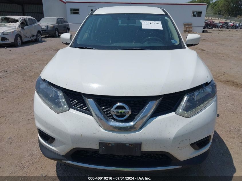 2016 Nissan Rogue S/Sl/Sv VIN: JN8AT2MV4GW139430 Lot: 40010216