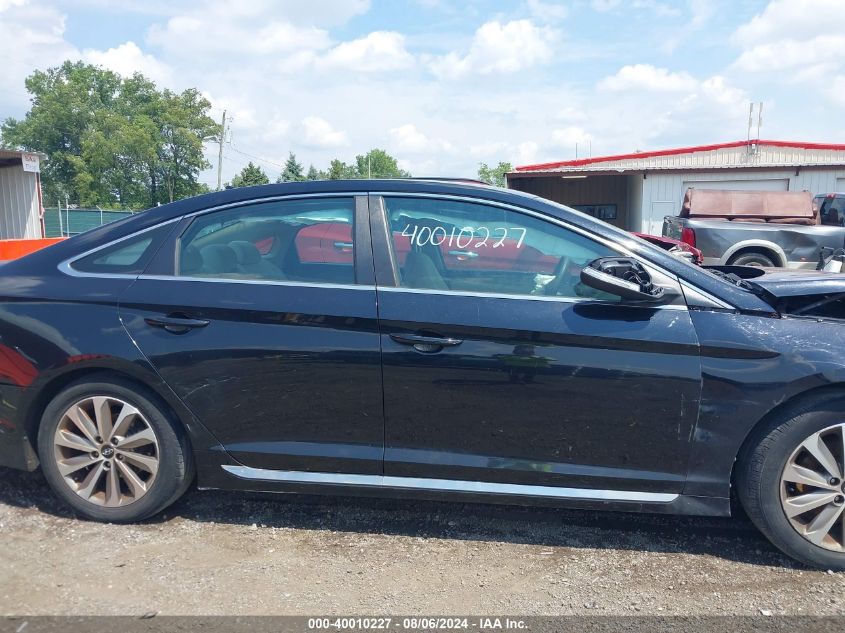 2015 Hyundai Sonata Sport VIN: 5NPE34AFXFH036541 Lot: 40010227