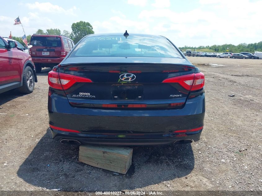 2015 Hyundai Sonata Sport VIN: 5NPE34AFXFH036541 Lot: 40010227
