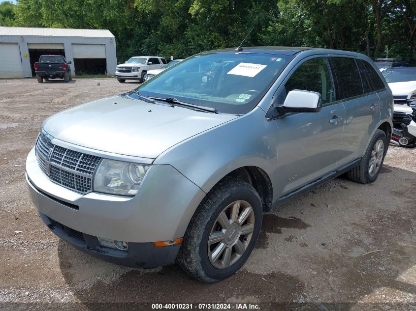 2007 Lincoln Mkx VIN: 2LMDU88C67BJ32689 Lot: 40010231