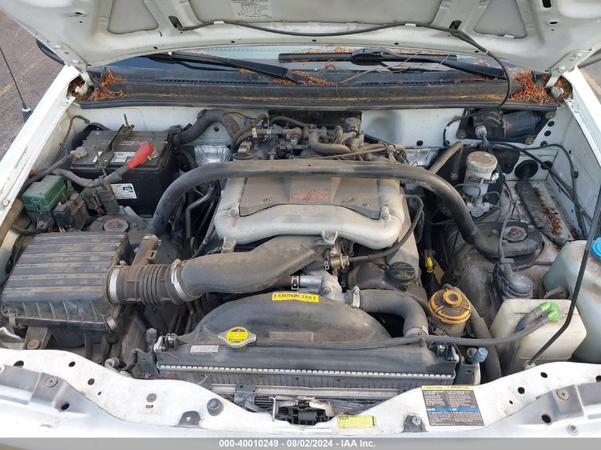 2004 Chevrolet Tracker VIN: 2CNBJ134346918960 Lot: 40010249