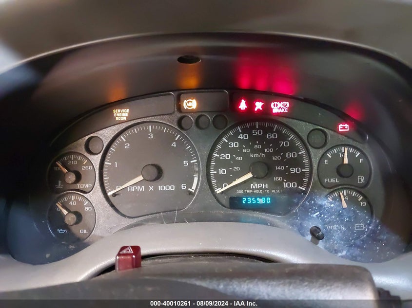2003 CHEVROLET S-10 VIN: 1C4NJRABXED564407