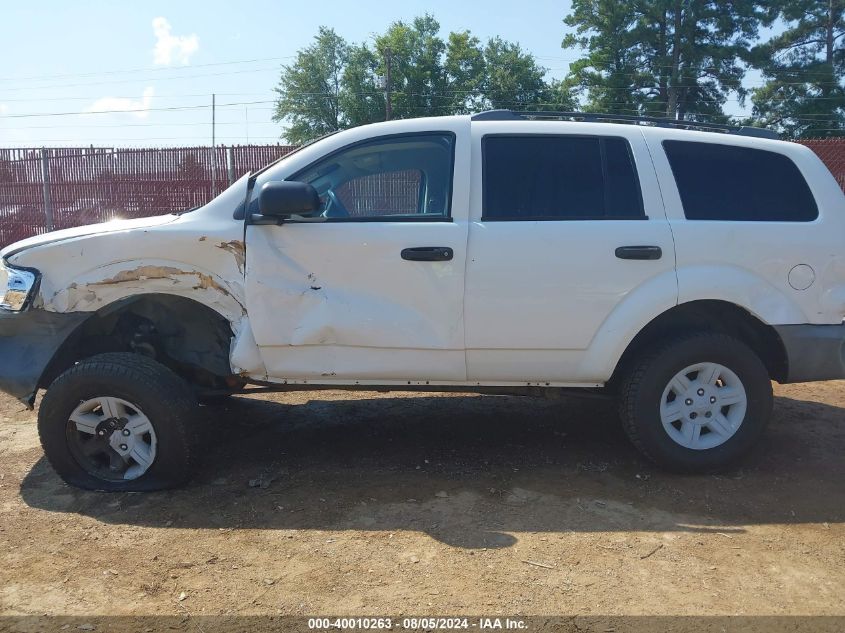 2007 Dodge Durango Sxt VIN: 1D8HB38P07F568368 Lot: 40010263