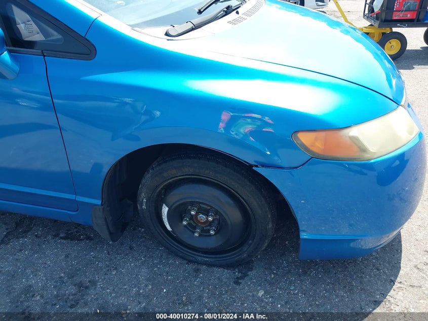 2008 Honda Civic Ex VIN: 1HGFA16868L111206 Lot: 40010274