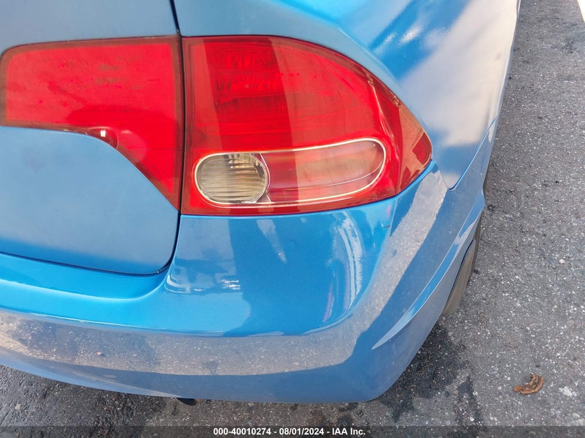 2008 Honda Civic Ex VIN: 1HGFA16868L111206 Lot: 40010274