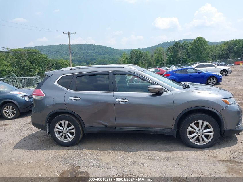 2014 Nissan Rogue Sv VIN: 5N1AT2MV0EC830993 Lot: 40010277