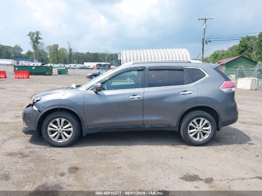 2014 Nissan Rogue Sv VIN: 5N1AT2MV0EC830993 Lot: 40010277