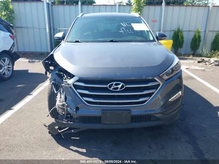 2018 Hyundai Tucson Sel Plus VIN: KM8J3CA41JU752956 Lot: 40010278