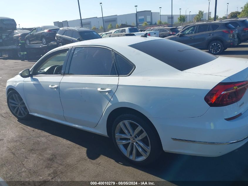 2019 Volkswagen Passat 2.0T Wolfsburg Edition VIN: 1VWLA7A37KC009515 Lot: 40010279