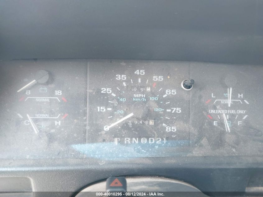 1994 Ford Ranger Super Cab VIN: 1FTCR14X4RPA27268 Lot: 40010295