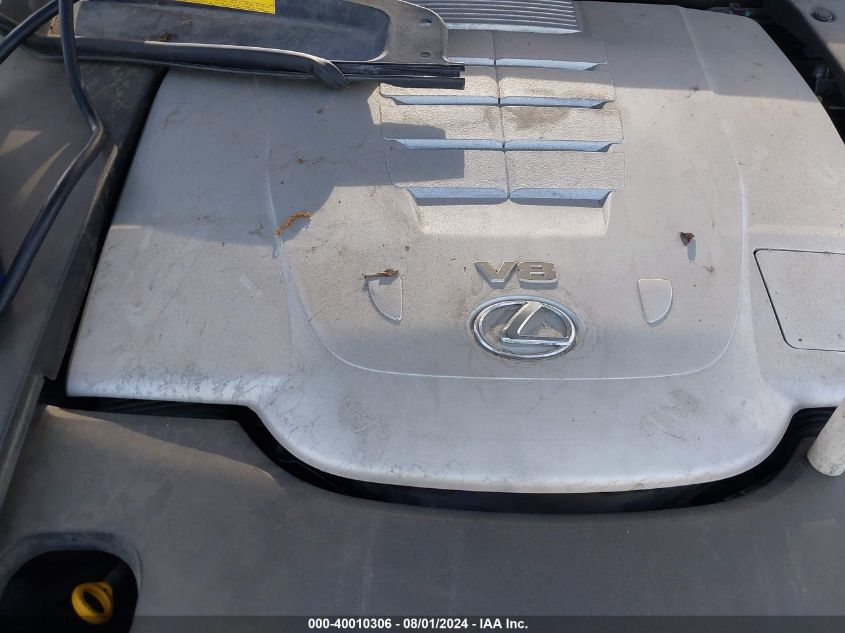 2008 Lexus Ls 460 VIN: JTHBL46F185080988 Lot: 40010306