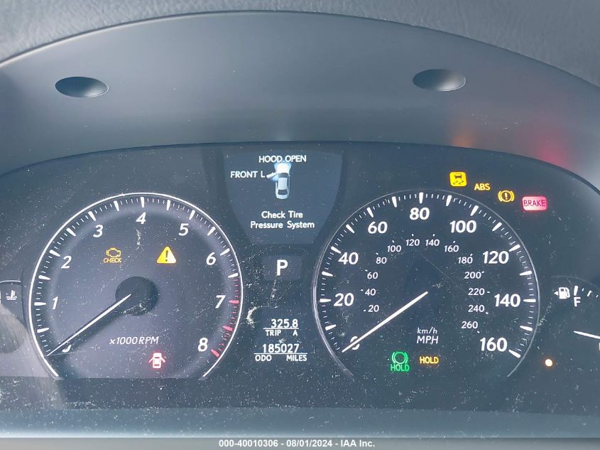 2008 Lexus Ls 460 VIN: JTHBL46F185080988 Lot: 40010306