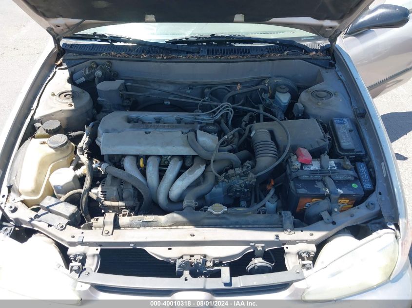 1998 Chevrolet Prizm Lsi VIN: 1Y1SK5489WZ416998 Lot: 40010318