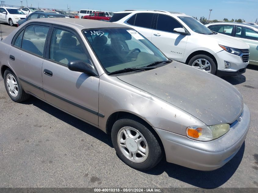 1998 Chevrolet Prizm Lsi VIN: 1Y1SK5489WZ416998 Lot: 40010318