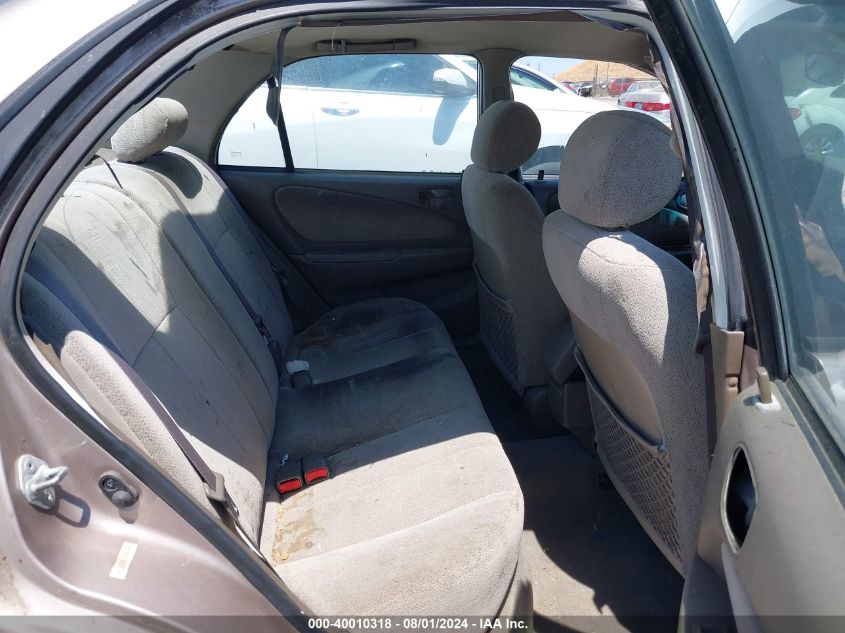 1998 Chevrolet Prizm Lsi VIN: 1Y1SK5489WZ416998 Lot: 40010318