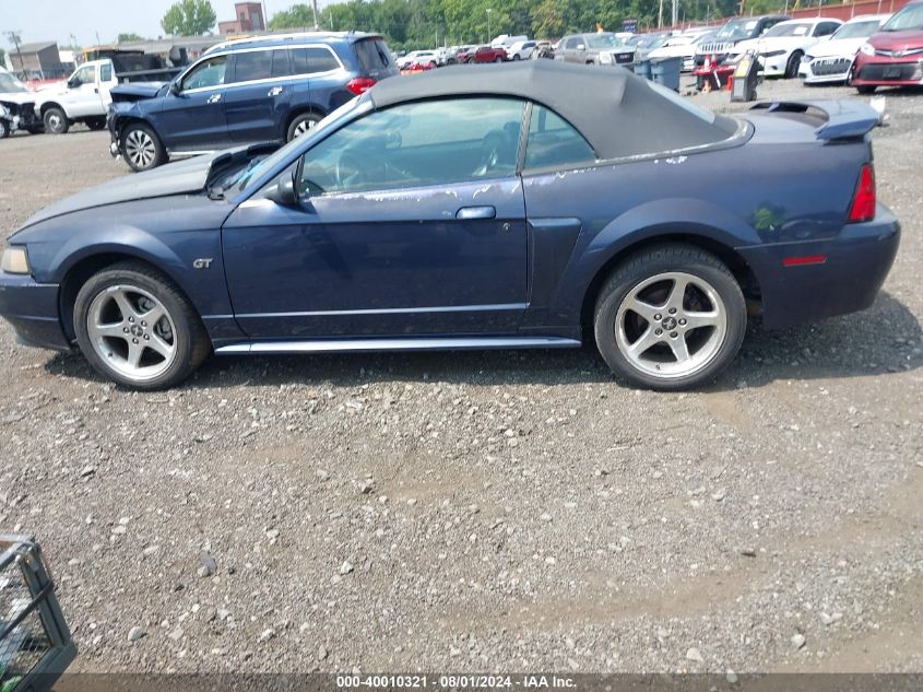 2003 Ford Mustang Gt VIN: 1FAFP45X23F389461 Lot: 40010321