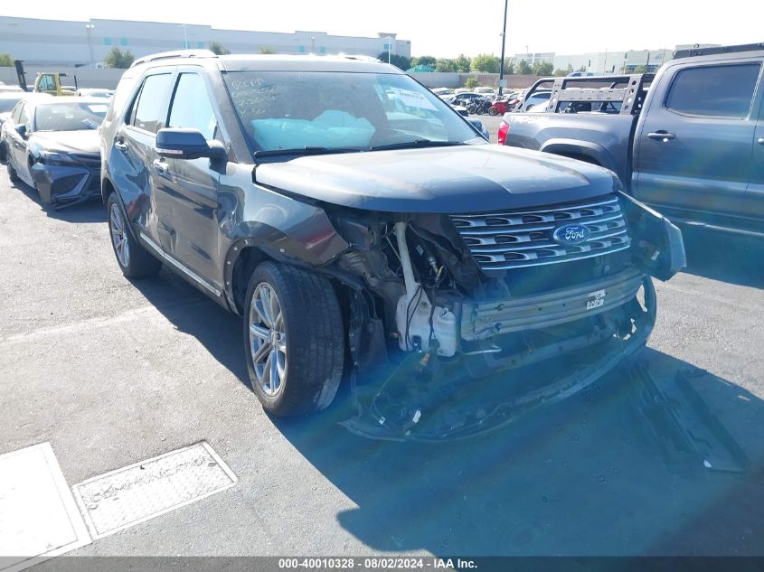 2016 Ford Explorer Limited VIN: 1FM5K7F8XGGA46535 Lot: 40010328