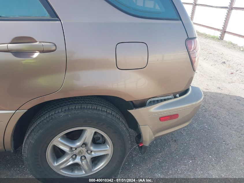 1999 Lexus Rx 300 VIN: JT6HF10U1X0015473 Lot: 40010342
