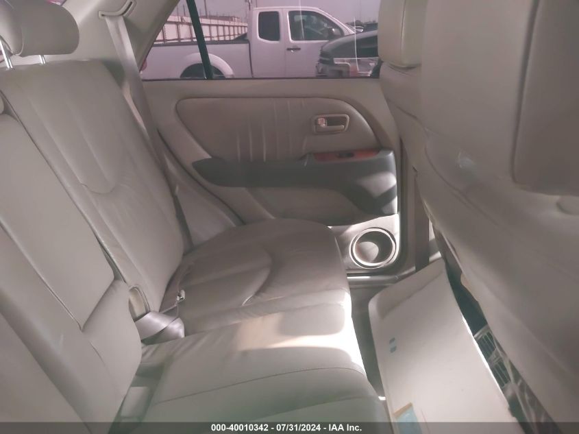 1999 Lexus Rx 300 VIN: JT6HF10U1X0015473 Lot: 40010342