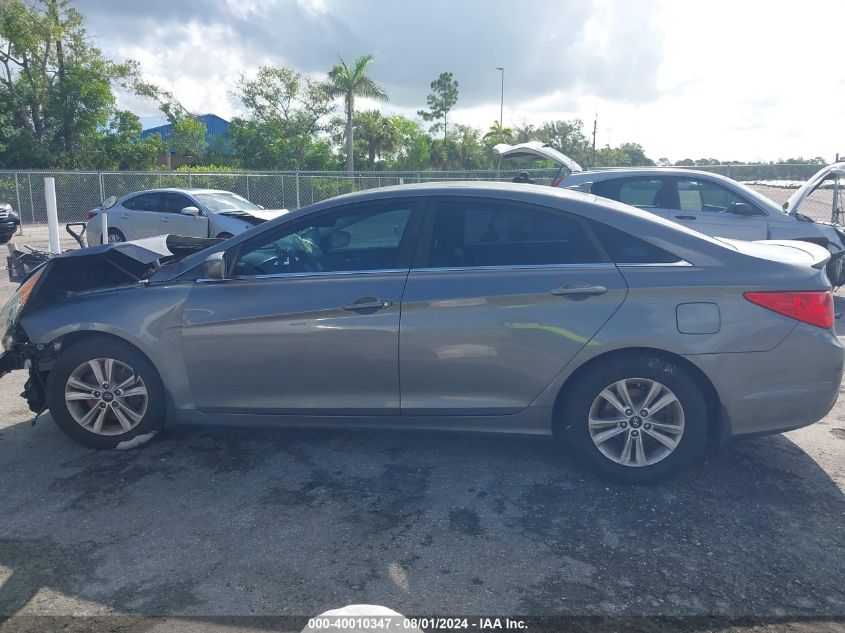 2013 Hyundai Sonata Gls VIN: 5NPEB4AC5DH648359 Lot: 40010347