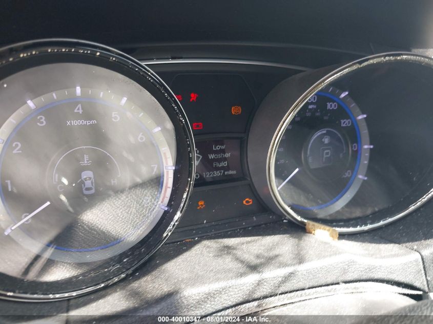 2013 Hyundai Sonata Gls VIN: 5NPEB4AC5DH648359 Lot: 40010347