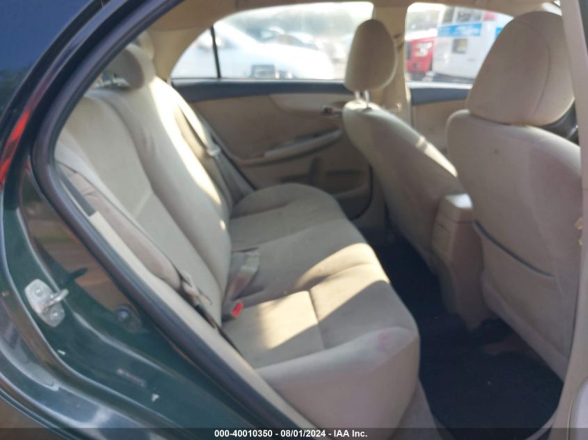 2011 Toyota Corolla Le VIN: 2T1BU4EE4BC561772 Lot: 40010350