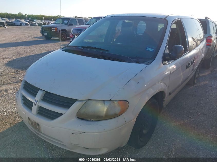 2006 Dodge Grand Caravan Se VIN: 1D4GP24EX6B653110 Lot: 40010366