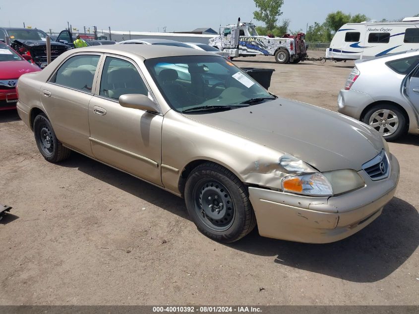 2001 Mazda 626 Es/Lx VIN: 1YVGF22CX15220549 Lot: 40010392