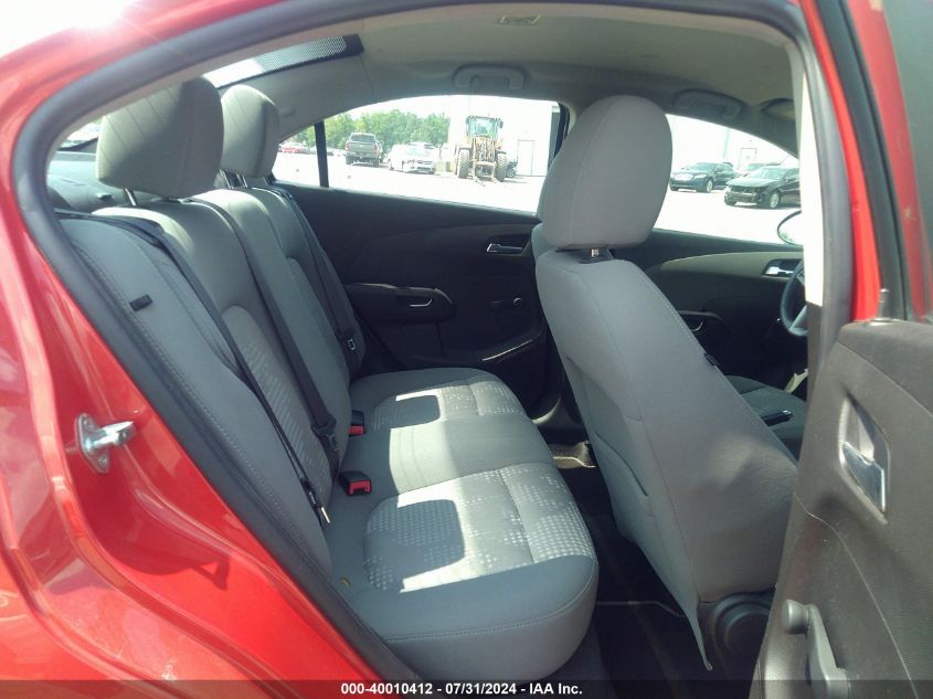 2012 Chevrolet Sonic 2Ls VIN: 1G1JA5SH5C4180034 Lot: 40010412