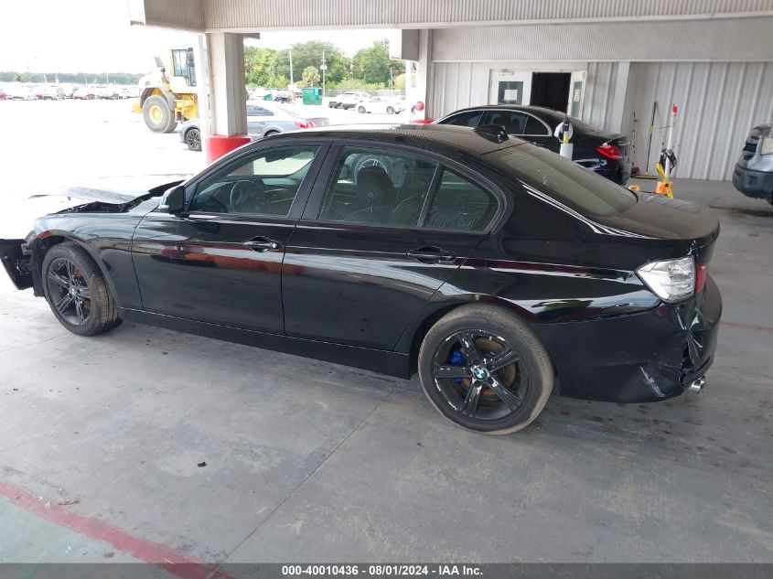 2015 BMW 328I VIN: WBA3A5C54FF608797 Lot: 40010436