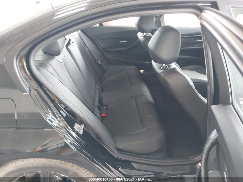 2015 BMW 328I VIN: WBA3A5C54FF608797 Lot: 40010436