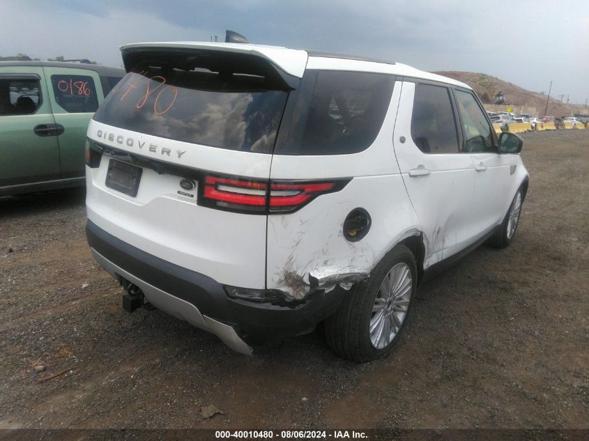 2018 Land Rover Discovery Hse Luxury VIN: SALRT2RK1JA048108 Lot: 40010480