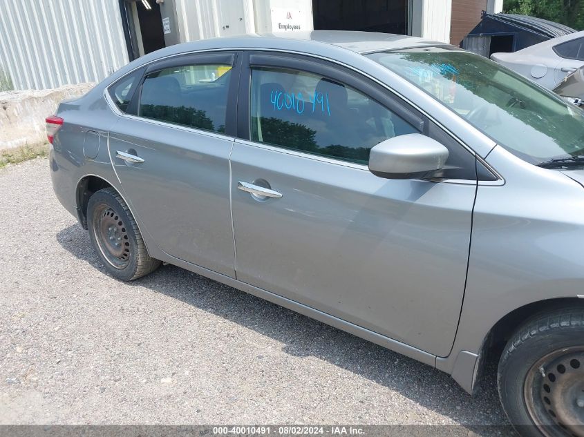 2014 Nissan Sentra S VIN: 3N1AB7AP9EL693523 Lot: 40010491