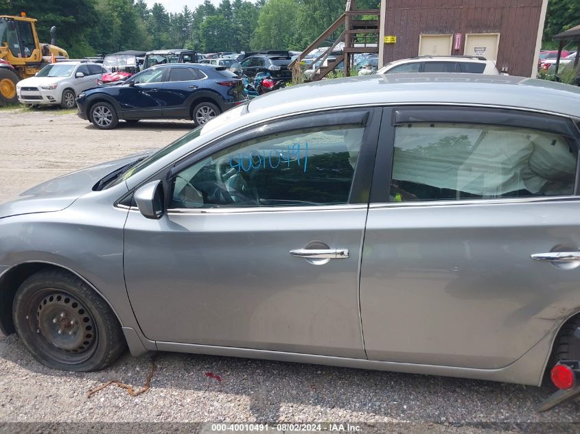 2014 Nissan Sentra S VIN: 3N1AB7AP9EL693523 Lot: 40010491