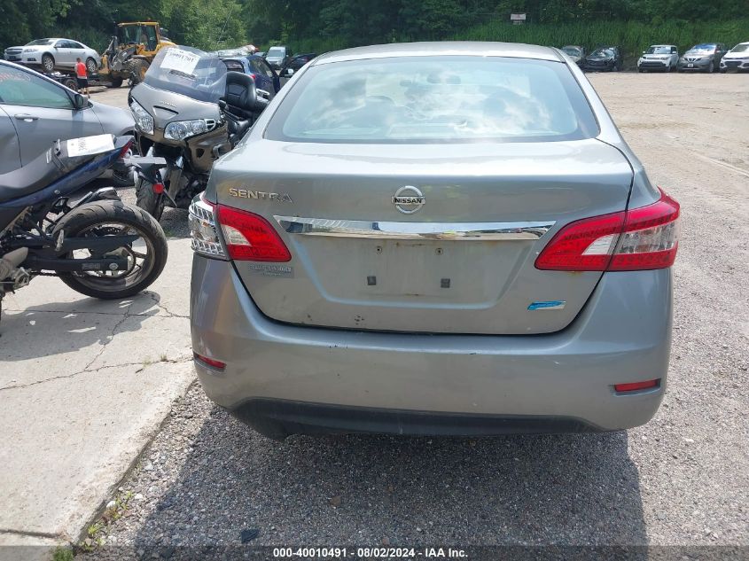 2014 Nissan Sentra S VIN: 3N1AB7AP9EL693523 Lot: 40010491