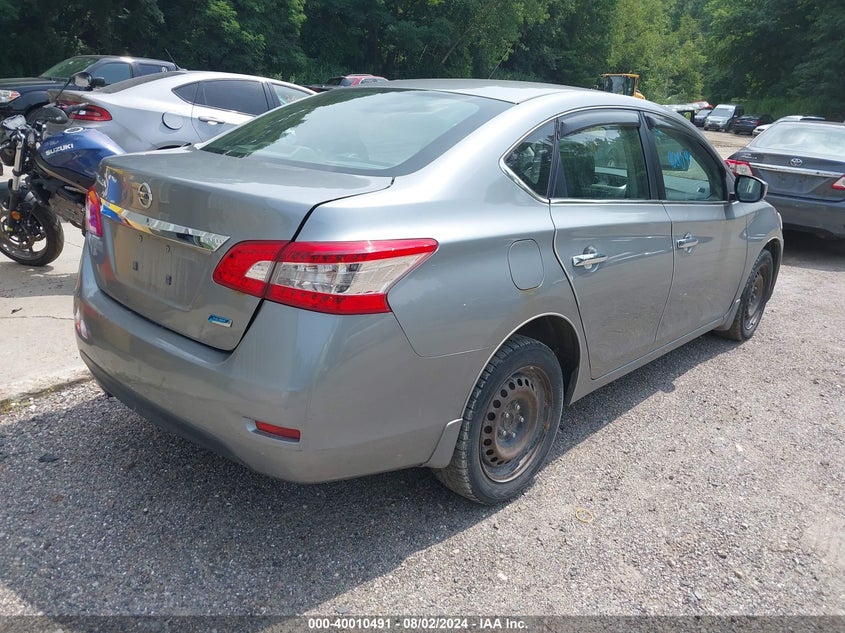 2014 NISSAN SENTRA VIN: 5NPDH4AE0DH295153