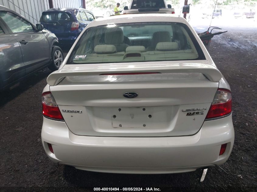 2009 Subaru Legacy 2.5I VIN: 4S3BL616197216644 Lot: 40010494