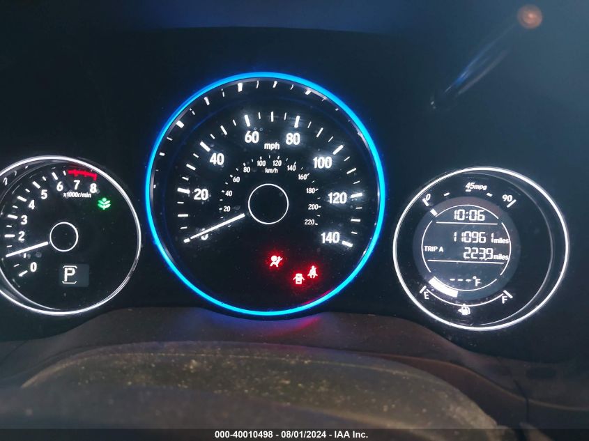 3CZRU6H73JM710034 2018 Honda Hr-V Ex-L