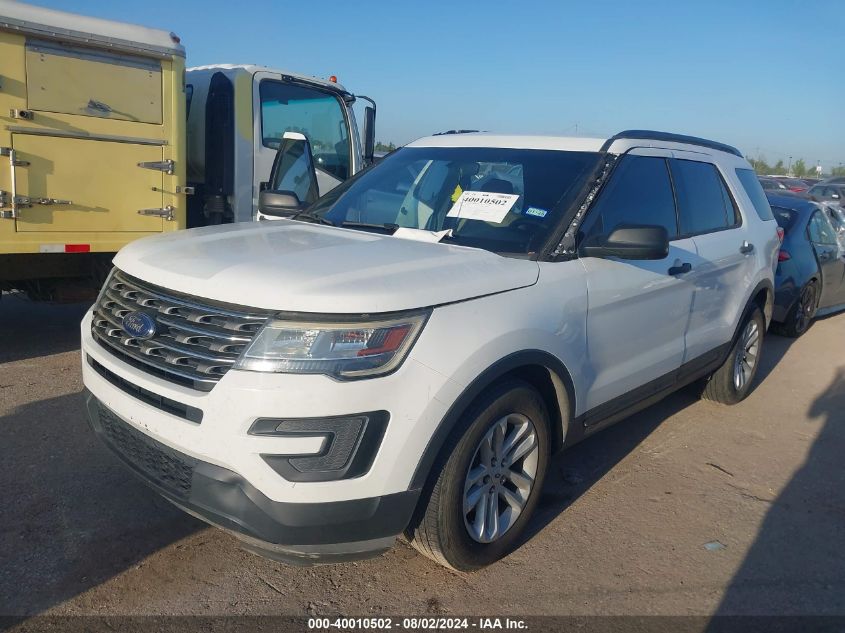 1FM5K7B83GGA95310 2016 FORD EXPLORER - Image 2