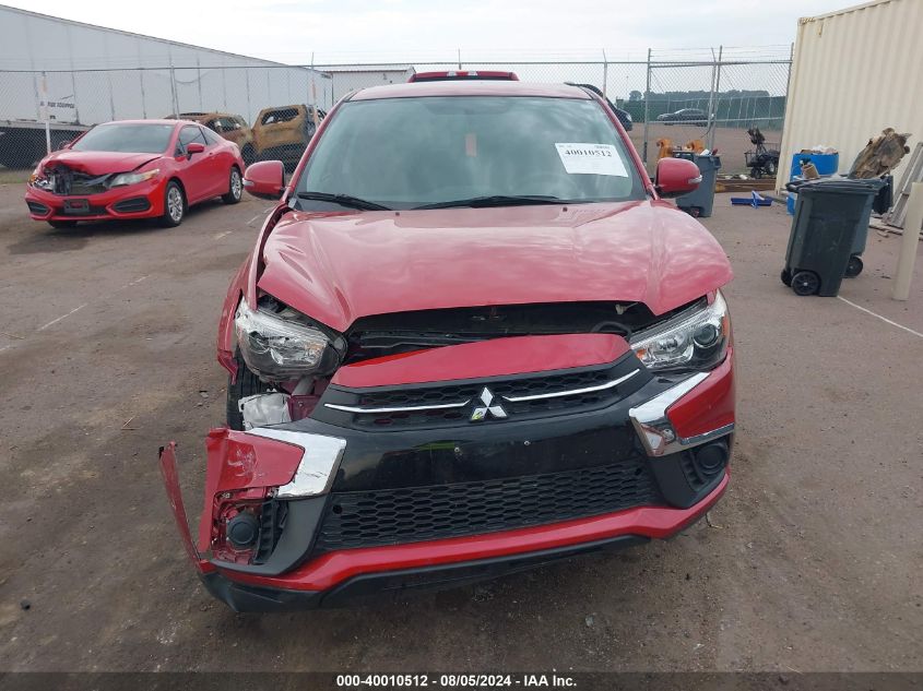 2019 Mitsubishi Outlander Sport 2.0 Es VIN: JA4AR3AU6KU008607 Lot: 40010512