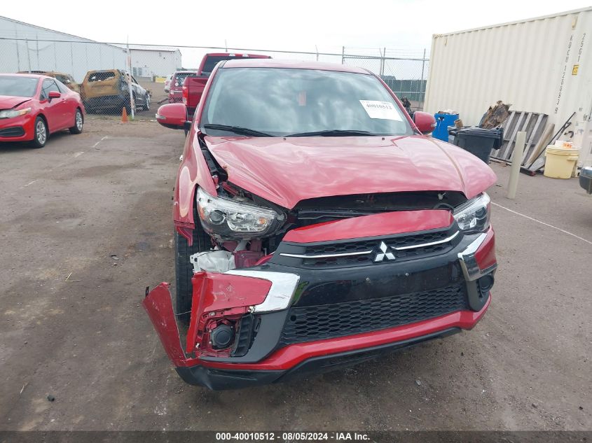 2019 Mitsubishi Outlander Sport 2.0 Es VIN: JA4AR3AU6KU008607 Lot: 40010512