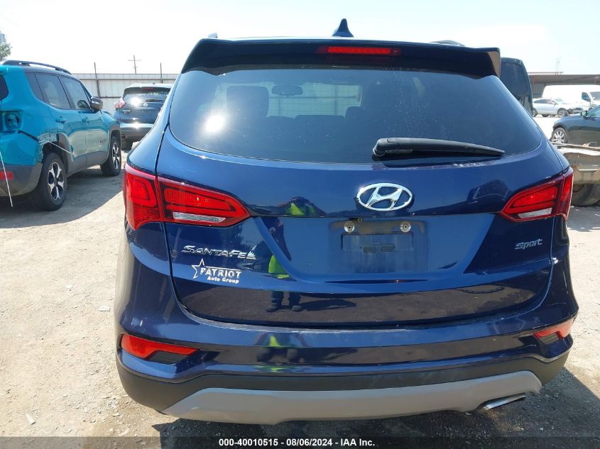 2018 Hyundai Santa Fe Sport 2.4L VIN: 5XYZU3LB4JG562859 Lot: 40010515