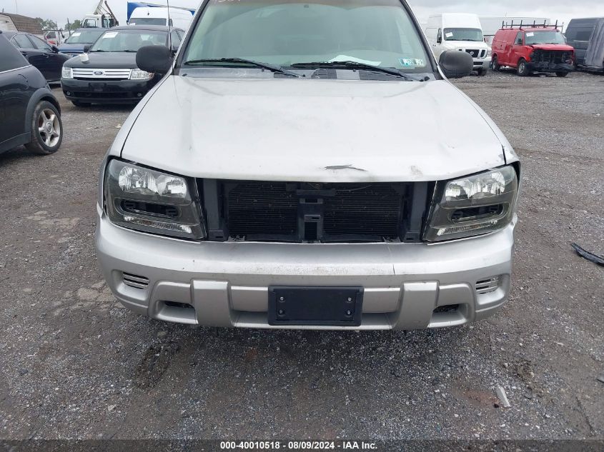 2006 Chevrolet Trailblazer Ls VIN: 1GNDT13SX62289727 Lot: 40010518