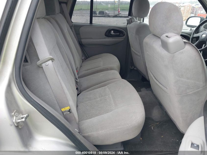 2006 Chevrolet Trailblazer Ls VIN: 1GNDT13SX62289727 Lot: 40010518