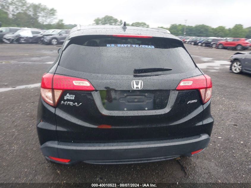 2016 Honda Hr-V Ex-L VIN: 3CZRU6H79GM702092 Lot: 40010523